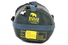 Sac de couchage Zulu Ultralight 900 185cm noir