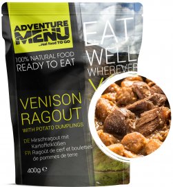Menu IV – Ragoût de cerf + Poulet Korma Adventure Menu