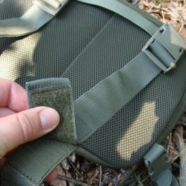 Borsttasje Jubö Front Bag Mini zwart
