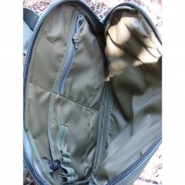 Harnais de poitrine Jubö Front Bag Mini vert