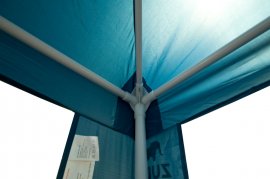 Tente de fête Zulu Shelter M avec paroi latérale
