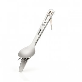 Titanium bestek Keith Cutlery Set