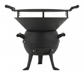 Houtskoolgrill gietijzer Cattara Brindisi 35cm