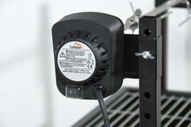 Gril Cattara Barbeque avec broche rotative