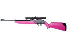 Carabine à air comprimé Crosman Pumpmaster 760 SET 4,5mm rose
