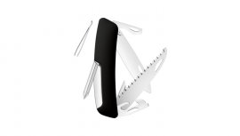 Couteau de poche suisse Swiza D06 noir