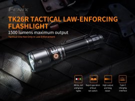 Tactische zaklamp Fenix TK26R