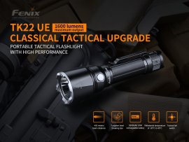 Lampe tactique Fenix TK22 Ultimate Edition