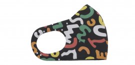 Masque coloré - taille M