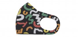 Masque coloré - taille M