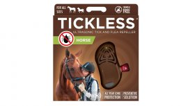 Répulsif à tiques pour chevaux Tickless marron