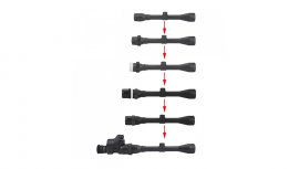 Collier de montage rapide pour PARD NV007V et NV007A (36mm - 47mm)