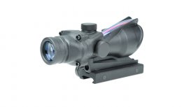 Lunette de visée Phantom ACG 4x32 à fibre optique Noir