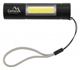 Zaklamp LED Cattara 120lm oplaadbaar