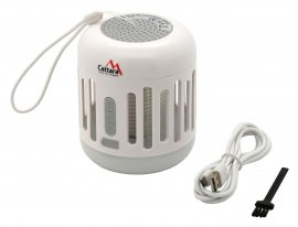 Lampe MUSIC CAGE Bluetooth rechargeable + piège à insectes UV