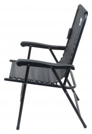 Chaise de jardin pliante TERST noire