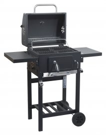 Gril au charbon de bois ROYAL PARTNER grille en fonte