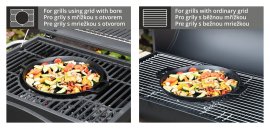 Grillpan rond LITINA (voor grills ROYAL CLASSIC en ROYAL GRANDE)