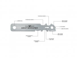 Kit de nettoyage pour AK-47 (SA vz. 58) Real Avid Gun Boss AK47 Cleaning Kit