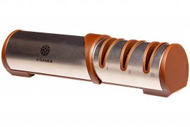 Aiguiseur de cuisine Taidea Deluxe argenté