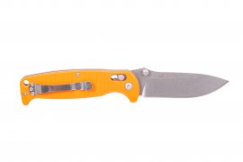 Vouwmes Ganzo G7412 oranje met fluit