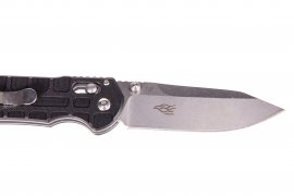 Vouwmes Ganzo G7452P zwart met fluitje