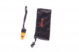 Couteau pliant Ganzo G7453P orange avec sifflet