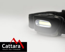Lampe frontale Cattara HORNET 130lm COB 3xAAA
