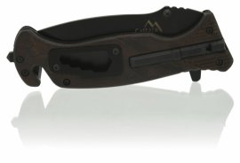 Opvouwmes BLACK BLADE met vergrendeling 21,7cm