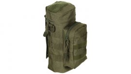 Pochette MOLLE ovale verte