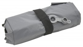 Matelas de sol gonflable CRYSTAL 195x58x5cm gris