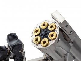 Revolver à air comprimé ASG Schofield 6" Silver 4,5mm Diabolo