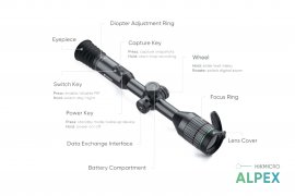 Vision nocturne Hikmicro ALPEX A50T 850nm