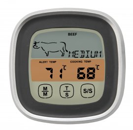 Digitale grillthermometer met sonde