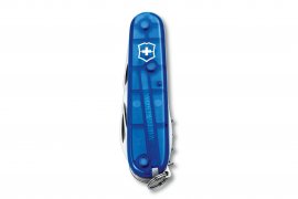 Victorinox Spartan bleu transparent