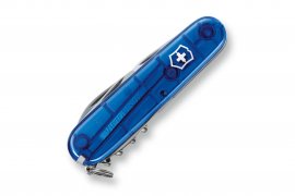 Victorinox Spartan bleu transparent