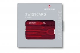 Carte Victorinox Swiss Card Classic Rouge