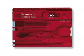 Carte Victorinox Swiss Card Classic Rouge
