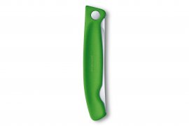 Opvouwmes voor groenten Victorinox kartelmes Groen