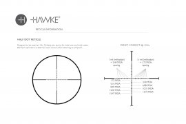 Richtkijker Hawke Vantage 3-12x44 SF 1/2 MilDot 25,4mm