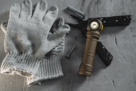 Lampe frontale Armytek Wizard C2 Pro MAX Sand lumière froide