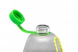 Bouteille pliable CNOC Vesica 1l Bottle verte