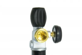 Duikfles 12L met manometer en slang