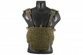 Licht tactisch vest Mil-Tec Chest Rig Groen