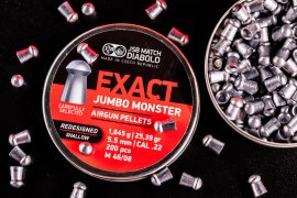 Diabolo JSB Exact Jumbo Monster Redesigned Shallow 5,52mm 200pcs