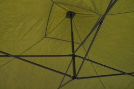 Tente pliante de fête 3x3m verte WATERPROOF
