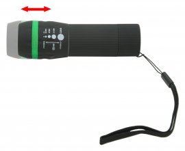 Zaklamp LED 50lm ZOOM