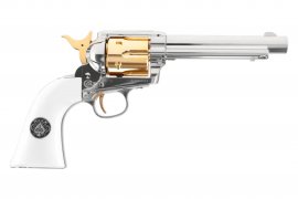 Luchtrevolver Colt SAA .45 Diabolo Smoke Wagon 4,5mm