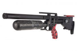 Carabine à air comprimé AirMaks Krait L 5,5mm Red Lamino