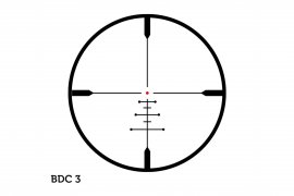 Lunette de tir Meopta MeoPro Optika6 2,5-15x44 RD SFP BDC3